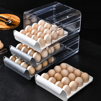 Stalčių 32 Kiaušinių Talpinimo Šaldytuve Laikymo Dėžutė Šviežių Laikyti Lauke Kukulis Lauke Namų Kiaušiniai Turėtojas Maisto Produktų Laikymo Virtuvė