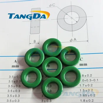Tangda izoliuoti žalia ferito šerdimi granulių 18*12*8 mm magnetinis žiedas magnetinės ritės induktyvumą, trukdžių anti-trukdžių filtras