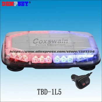 TBD-1L5 Aukštos kokybės DC12V, 30pcs GENIII*1W Led mini lightbar/šviesa/avarinis šviesos su cigarų šviesos switch18flash