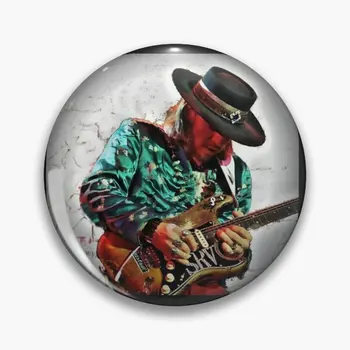 Texas Gitaros Legenda Minkštas Mygtuką Pin Skrybėlę Mielas Papuošalai Meilužis Atlapas Pin Dovanų Puošimas Apykaklės Sagė Drabužius Juokingas Animacinių Filmų Kūrybos