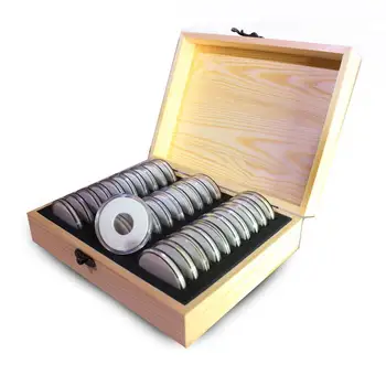 Tinklelis Proginių Monetų Surinkimo dėžė, Medinės talpinimo 2025303540mm Universalus Wearresistant Vidinis Žiedas, Tikslioji Apsauga