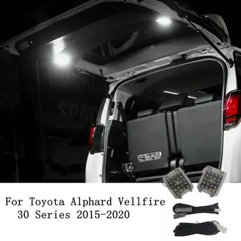 Toyota Alphard Vellfire 30 Serija 2015 2016 2017 2018 2019 2020 2021 LED Kamieno Šviesos Bagažinės dangtis, Žibintas