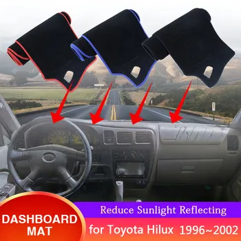 Toyota Hilux 6th Gen N140 N150 4WD 1996-2002 m. 1998 1999 2000, Automobilio prietaisų Skydelio Brūkšnys Kilimėlis Padengti Anti-sun Kilimų Auto Priedai