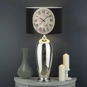 Umbra Grindų Lempos Vintage Stiliaus Laikrodis Big Ben Lempos Atspalvis, Miegamojo Tikslas Nulio Atspalvis Lempos ir Tonai Užsakymą PVC