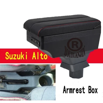 Už Suzuki Alto Porankiu Lauke Modifikavimas Dalys Konsolė Specialių Laikymo Vietos Automobilių Alkūnė Poilsio su USB Puodelio Laikiklis