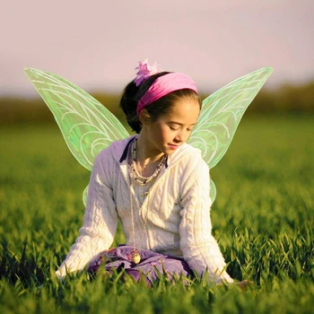 White Fairy Wings Suaugusiųjų Pasakų Moterų Cosplay Pasakų Princesė Sparnus Šalies Naudai Vaikams Pasakų Kostiumai Mergaitėms