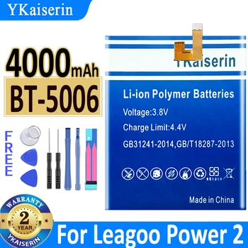 YKaiserin 4000mAh Bt-5006 Bt 5006 Baterija LEAGOO Galia 2 Pro 