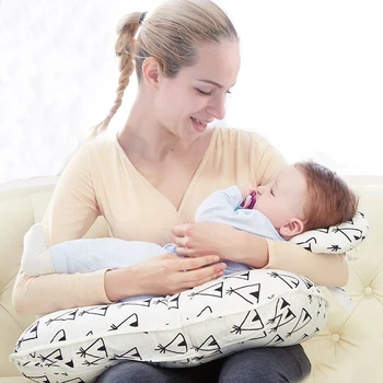 Žindymo Pagalvę Nėštumo/Multi-funkcinė Slaugos Motinystės Kūdikių Naujagimių Paramos Minkštas Patogus 100%Medvilnės U-Formos