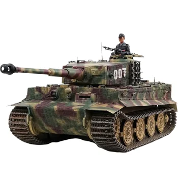 1/10 vokietijos Tigras 1 Vėlai Versija Michaelis Wittmanas Sunkusis Tankas RTR RC WW2 Karinės Armijos Modelis Panzer Nuotolinio Valdymo Hobby Klasės