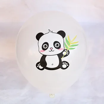 100vnt Mielas Panda Animacinių filmų Spausdinimo Latekso Balionas Vestuvių Balionų Šalis Gimtadienio Apdaila
