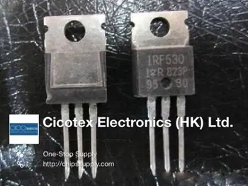 10vnt/daug IRF530PBF TO220AB MOSFET N-CH 100V 14A TO-220AB