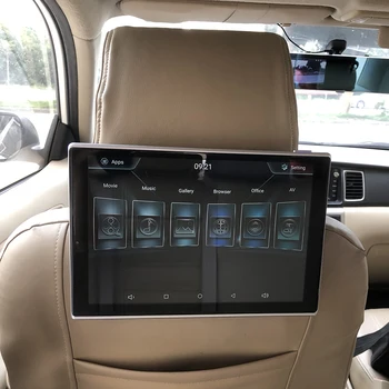11.8 Colių Android 10.0 Automobilių Pogalvių Monitorius WiFi 4K 1080P Vaizdo Ekrano Atvaizdavimas BMW Nustatyti Logotipas Galinių Sėdynių Pramogų Sistema