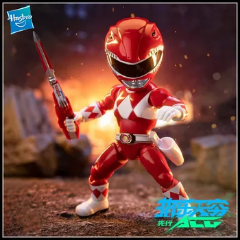 13Cm Presale Power Rangers Raudona Ranger Japonijos Anime Simbolių Modelis Kolekcines Veiksmų Skaičius, Vaikų Žaislai Versija Q Periferija