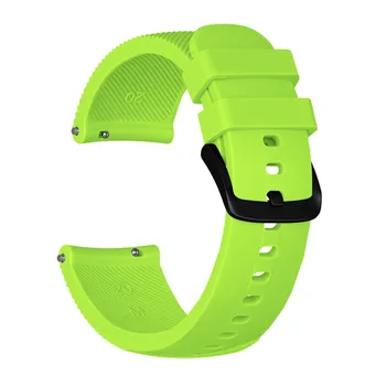 14 Spalvų Sporto Apyrankę Smart Watch Greitai Pakeitimo Silikono Dirželis 20mm Apyrankė 