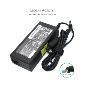 19V 4.74 A 90W AC Adapteris, Skirtas Acer Liteon PA-1900-34 Nešiojamas Įkroviklis Maitinimo šaltinis