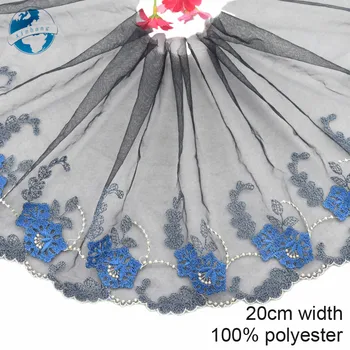 20cm poliesteris nėriniai siuvinėjimo nėrinių prancūzijos nėrinių juostelės audinio guipure pasidaryk pats apdailos siuvimo Reikmenys vestuvių dekoravimas#4134