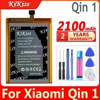 2100mah KiKiss Galinga Baterija Qin1 už Xiaomi Xiao mi Čin 1 Mobiliojo Telefono Baterijas
