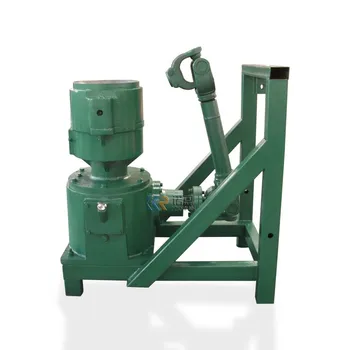 230, tipas PTO Ratai Gyvūnų Pašarų Gamybos Įranga Medienos Biomasės Granulių Mašina Medienos Padėklų Mašina