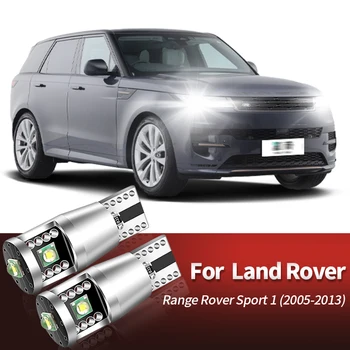 2vnt LED Šalinimo Lemputė, Stovėjimo aikštelė Lemputė Lemputė W5W T10 Canbus For Land Rover Discovery LR2 3 LR3 Sporto Freelander 