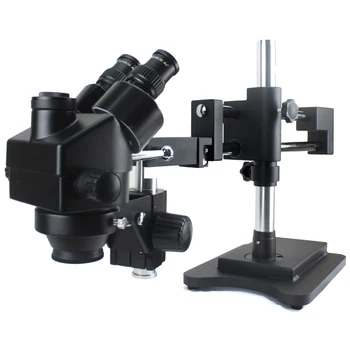 38MP Fotoaparato, Mikroskopo Simul Židinio trinokulinis Stereo Mikroskopas 3,5 X 7X 45X 90X Dvigubai Bumas Stovėti Zoom Pramonės PCB Remontas