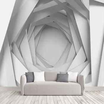 3D Space Tapetai Ant Sienų Tapybos Miegamasis labai Didelis Freskomis Pasirinktinius Nuotraukų Balkonas, Vaizdas Sofa Fone Namų Dekoro Dangos