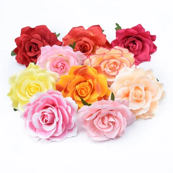 5 Gabalus, Dekoratyvinės Gėlės, Vainikai Užrašų Knygelė Rožių Galvos Pigūs Vestuvių Namų Dekoro 