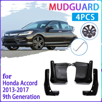 Automobilių Purvo Atvartais Honda Accord 2013~2017 M. 2014 m. 2015 m. 2016 M. Mudguard Splash Guard Sparnas Mudflaps Auto Priedai