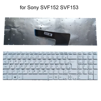 Brazilijos nešiojamojo kompiuterio klaviatūros Brazilija Sony VAIO SVF152 SVF153 SVF15 SVF15214CXW BR nešiojamas pakeisti klaviatūras AEHK6U021303A