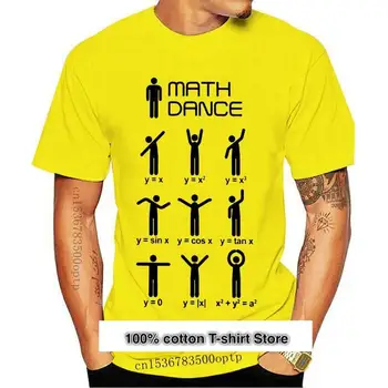 Camiseta de matemáticas para hombre, ropa de algodón puro, de talla grande, para baile, matemáticas, ciencia, Geek, Humoras