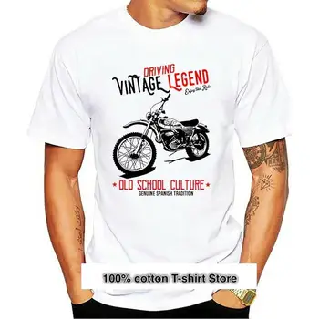 Camisetas para hombre estilo Harajuku Hip-Hop, Estilo Derliaus Camisa de algodón, motocicleta española, Bultaco Alpina, 2020 m.