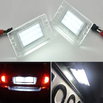 Canbus Super Ryškus LED Skaičius Balta Licenciją Plokštelės Šviesos Lempos, Skirtos 