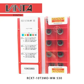 CNC staklės, pjovimo įrankiai, peilis RCKT-10T3MO-WM 530 cnc karbido frezavimo įdėklai