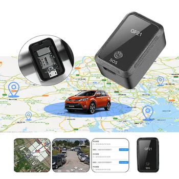 Daugiafunkcinis GF21 GPS Tracker Wifi Locator Realaus Laiko Stebėjimo Anti-Theft Anti-Lost Prietaiso Valdymas Balsu Įrašymo Positioner