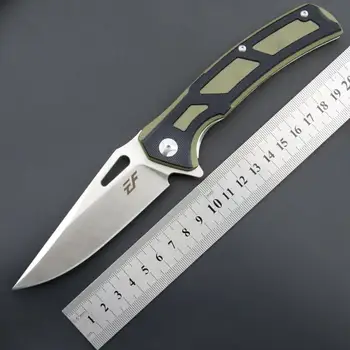 Eafengrow EF909 sulankstomas peilis D2 Ašmenys G10 Rankena peilis Išgyvenimo Kempingas įrankių Medžioklės peiliukas edc lauko priemonė