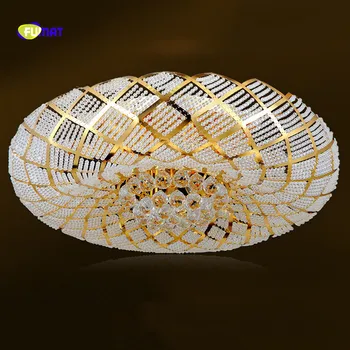 FUMAT Kristalų K9 lizdavietes Dizaino Stainess Plieno LED Krištolo Rutuliai Lubų Lempa Prabanga Kūrybos Gražus Blizgikliai Metalo Apšvietimas