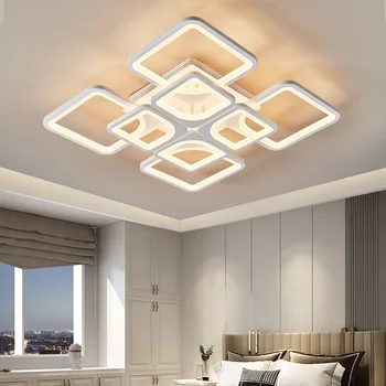 Gyvenamasis Kambarys Paprastas, Modernus LED Lubų šviestuvas Aikštėje Kūrybinė Asmenybė Europos Miegamasis Restoranas Atmosferos Buitinių Lempų
