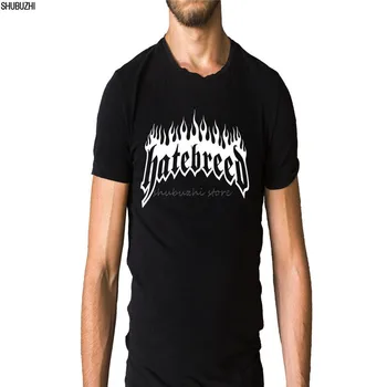 Hatebreed grupės Logotipas Black T-Shirt Naujas Mados Mens Trumpas Rankovės Marškinėliai Medvilniniai Marškinėliai Naujas shubuzhi Mados Karšto Jaunimo sbz4408