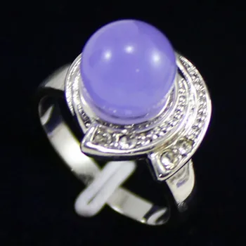 Kilnus!10MM Granulių Violetinė vienas ewelry moterų Žiedas