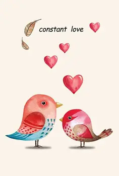 Lovebirds medinė dėlionė 1000 vienetų ersion dėlionės baltos kortelės suaugusiųjų vaikų švietimo žaislai