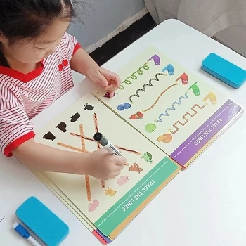 Montessori Vaikų Žaislų, Piešimo Tablet 