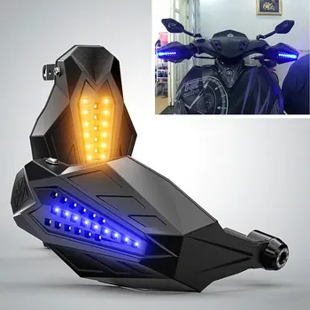 Moto Handguard Motociklo Rankų apsaugos LED Raštas Padengti YAMAHA YZF600R BWS 100 RAPTOR 660 XJ600 R3 2019 DIDENYBĖ 250