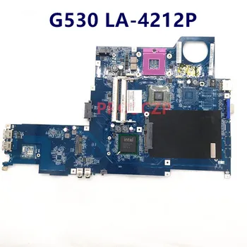 Nemokamas pristatymas Mainboard LENOVO G530 N500 JIWA3 LA-4212P Placa GL40 Pagrindinė DDR2 GM45 Nešiojamas Plokštė 100% Pilnas Testd GERAI