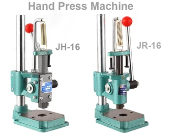 Nemokamas pristatymas Pramonės JH16 /JR16 vertus, spaudos mašinos Instrukcija presai mašina Mažas pramonės vertus, paspauskite Mini pramonės ranka