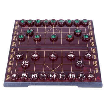 Nešiojamų Kinų Šachmatai (Xiangqi) Magnetinio Kelionės Stalo Žaidimas Nustatyti Tradicinių Xiangqi Klasikinis Švietimo Strategijos Žaidimai
