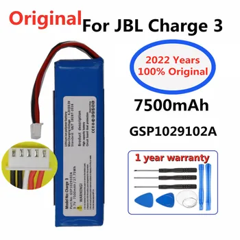Originalus Garsiakalbis, Bateriją 7500mAh Už JBL Mokestis 3 Charge3 GSP102910A CS-JML330SL Belaidžio 