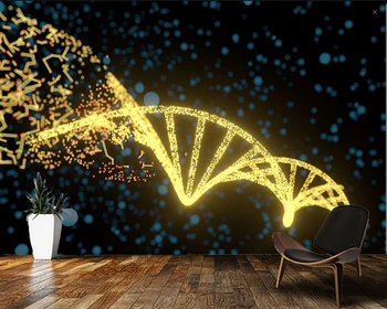 Papel de parede DNR Biotechnologijos šiuolaikinės 3d tapetai, freskos,svetainė, miegamojo sienos dokumentų namų dekoro