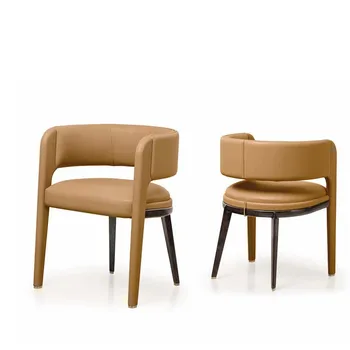 Prabangus, Elegantiškas Modernus Paprasto Dizaino Fabrikas didmeninė valgomojo baldai juodos ir baltos spalvos audinio, valgomojo kėdės.
