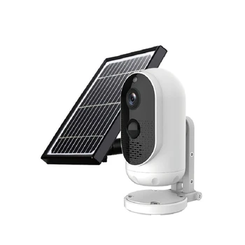 Saulės Belaidžio Saugumo kamerų Plataus kampo Objektyvas 1080P Kamera su Saulės baterijomis 2-Būdas Kalbėti Kamera IR-Naktinio Matymo Kamera
