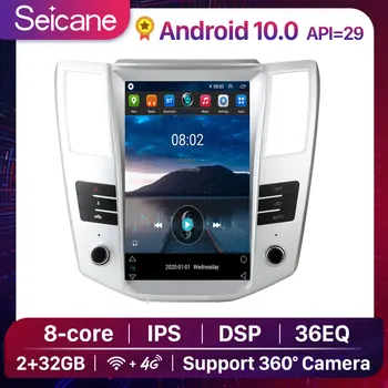 Seicane Android 10.0 Automobilio Radijo 12.1 colio HD Touchscreen Multimedijos Grotuvo 2004-2008 m. Lexus RX300 RX330 RX350 RX400 GPS Navi