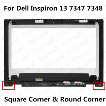 Skirtas Dell Inspiron 13 7000 serijos 7347 7348 7359 P57G 11118178082 LCD Ekranas Jutiklinis Ekranas Stiklo Skydelis skaitmeninis keitiklis Asamblėjos+Rėmelį